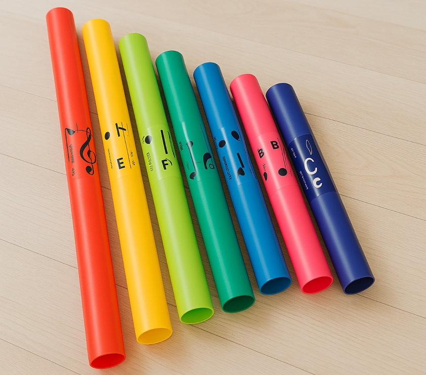 ABM musizieren mit Boomwhackers 