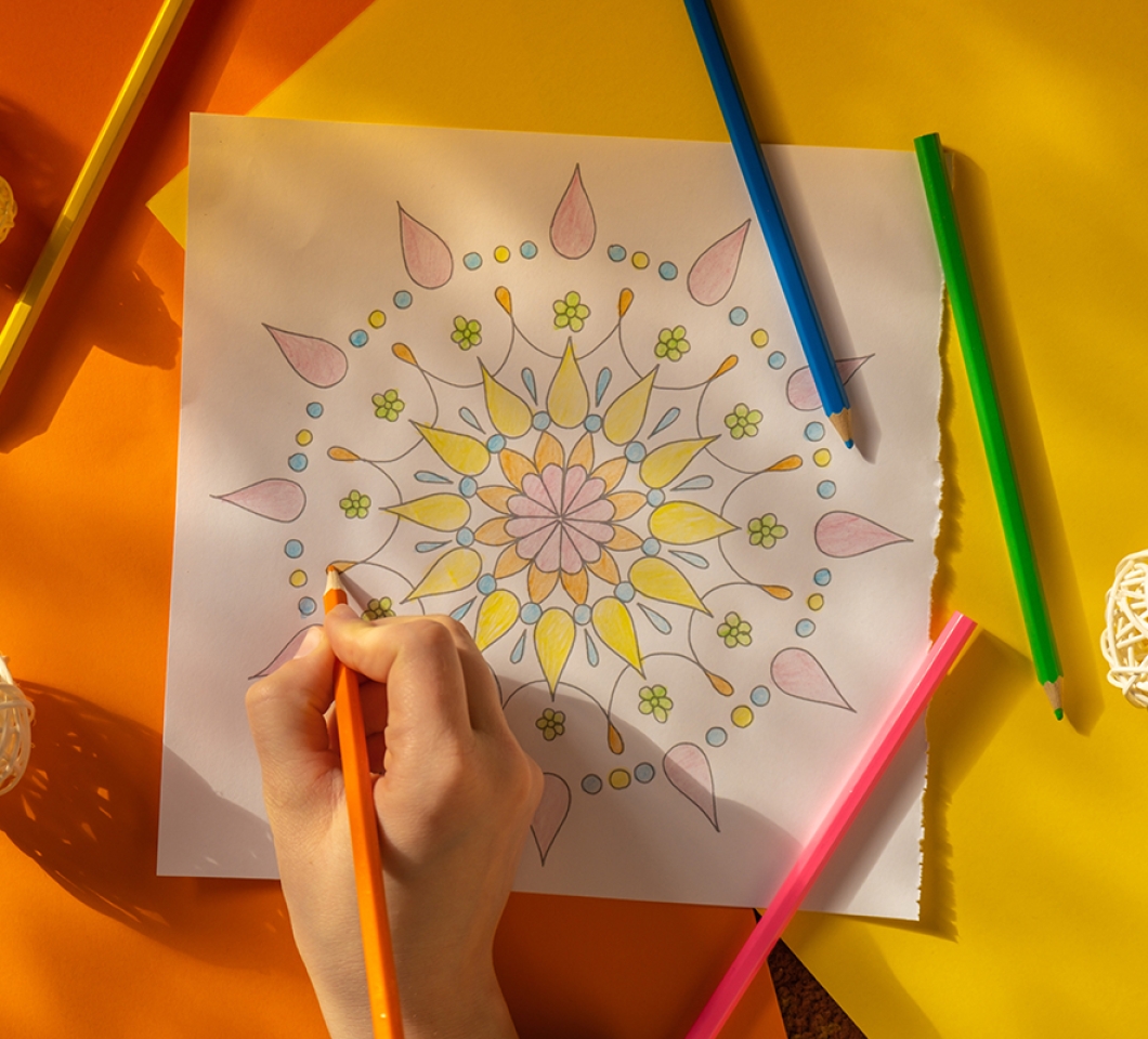 Mandala ausmalen